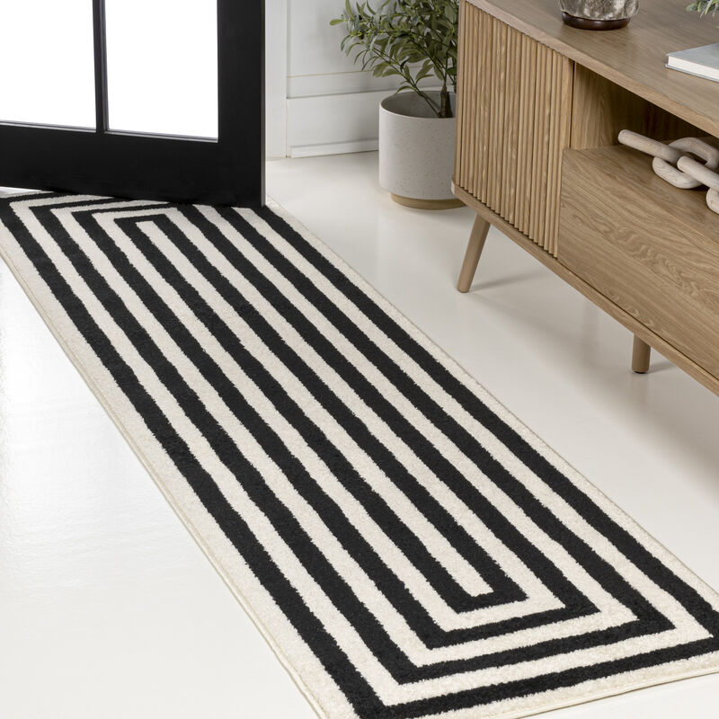 Bandol Modern Classic Mitre Stripe Area Rug