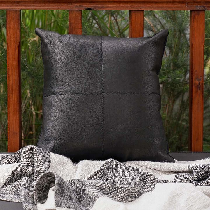 Cowhide Pillow Cover 16&Prime; x 16&Prime;