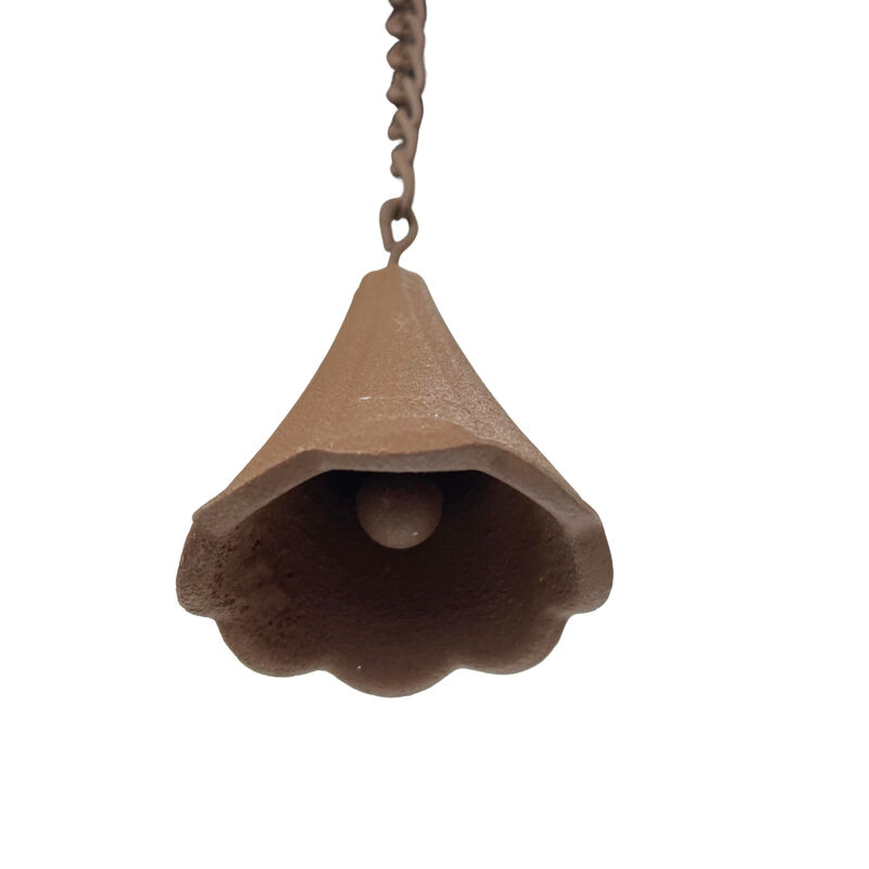 Set of 2 Rain Chains with Bears and Trees, 52-Inch, Decorative Downspout image number 3