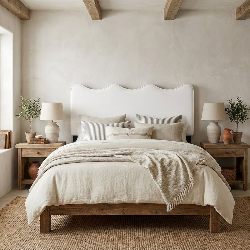 Performance Velvet Full/Queen Headboard with Plush Upholstery and Sturdy Frame image number 4