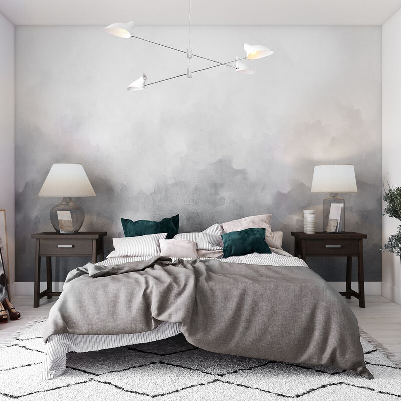 Sawhorse SOLID WOOD 24 inch Wide Modern Industrial Bedside Nightstand Table in Dark Chestnut Brown