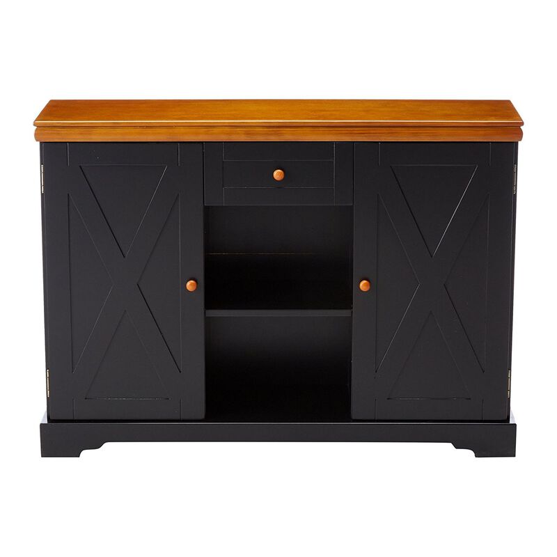 Kings Brand Furniture Cumberland Wood Buffet Cabinet Console Table