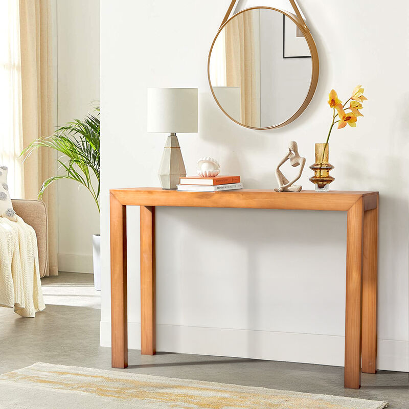 Elegant console table for entrance - Space-saving design for home entryways