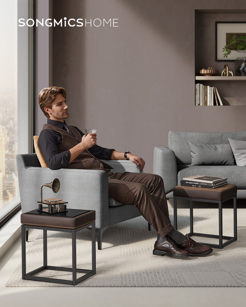 Rectangle Ottoman Footstool for Stylish and Comfortable Footrest