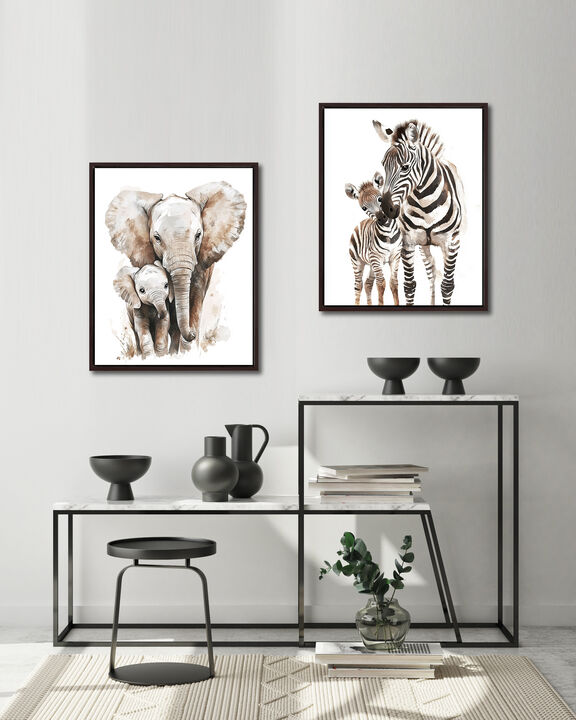 Babies With Mothers (Set of 2)