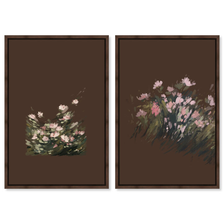 Secret Garden Set Floral and Botanical Canvas Print by Oliver Gal