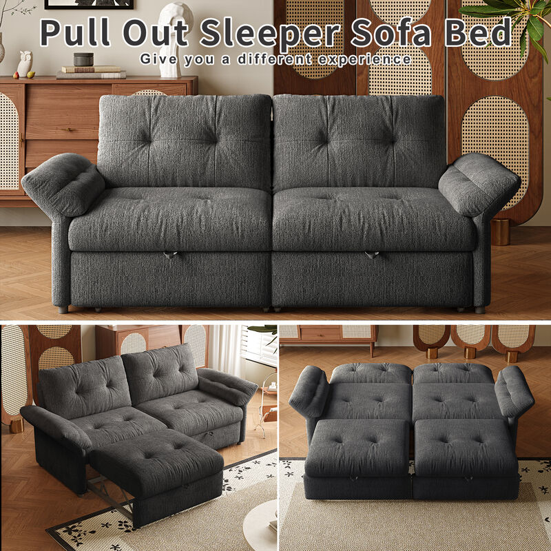 Snal convertible sofa bed image number 2