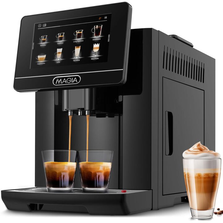 Magia Super Automatic Coffee Espresso Machine - Black