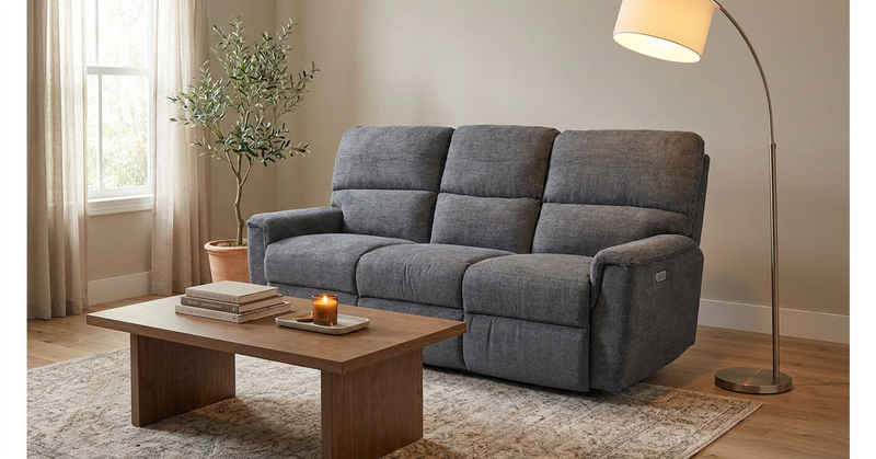Ava Harbor Power Reclining Sofa with Headrest image number 1