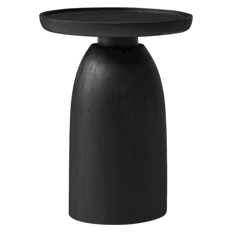 Holloway Round Wood Side Table image number 0