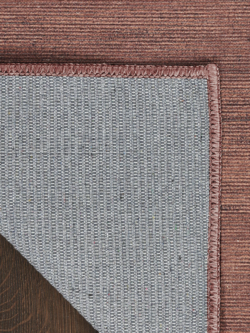 Washable Essentials WAE01 Mocha 6' x 9' Rug