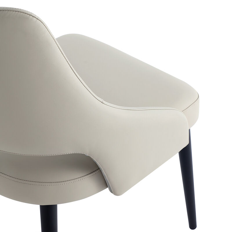 Tremont Light Gray Dining Chairs (Set of 6) image number 5