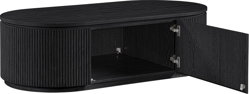 Meridian Furniture Moana Black Rubberwood Coffee Table image number 5