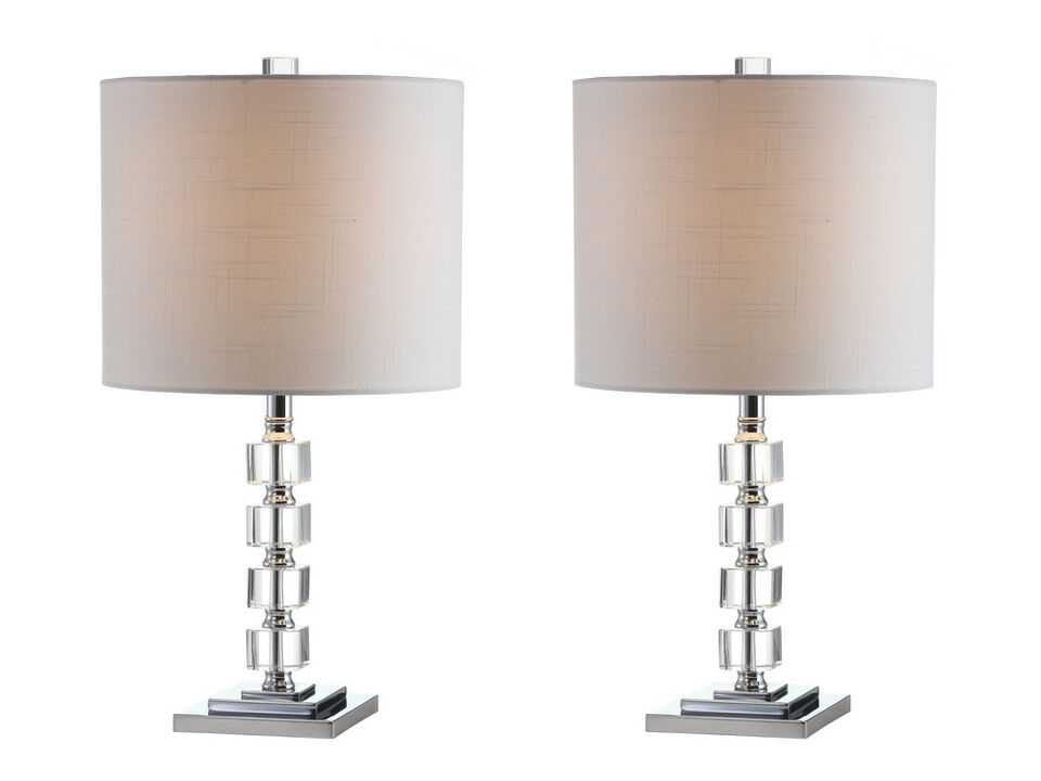 Barnard LED Crystal/Metal Table Lamp