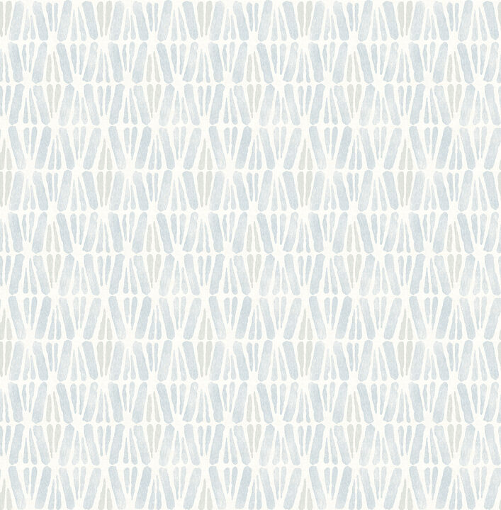 Nabi Light Blue Geometric Wallpaper (Set of 2)