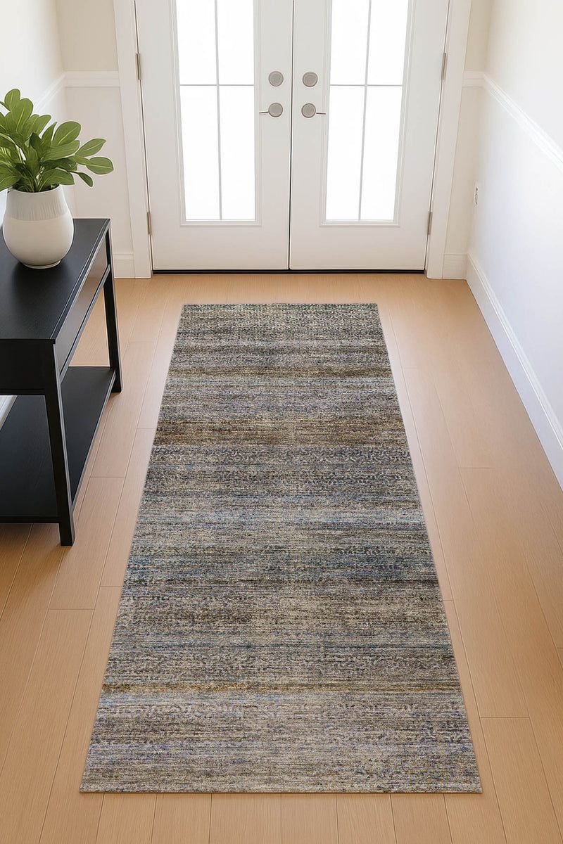 Vico VC1 Blue 9' x 12' Rug image number 4