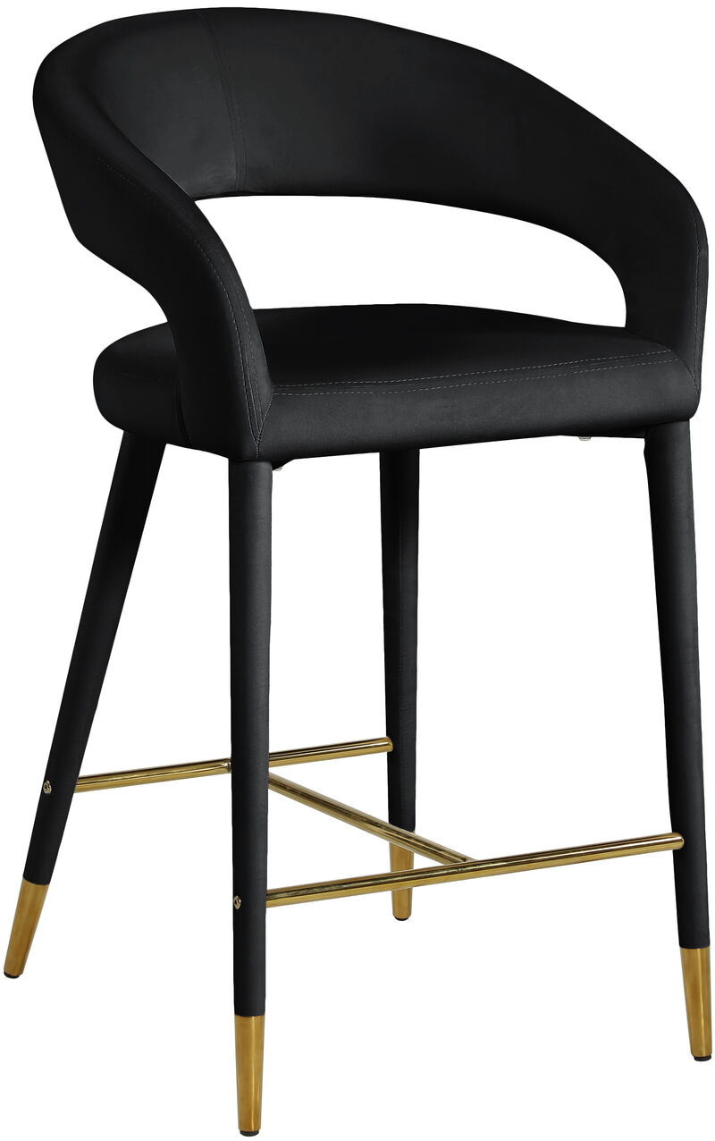 Meridian Furniture Destiny Velvet Stool