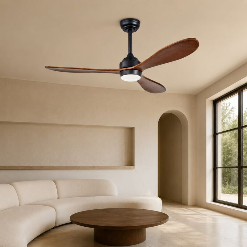 52" Quiet Reversible DC Motor Ceiling Fan image number 2