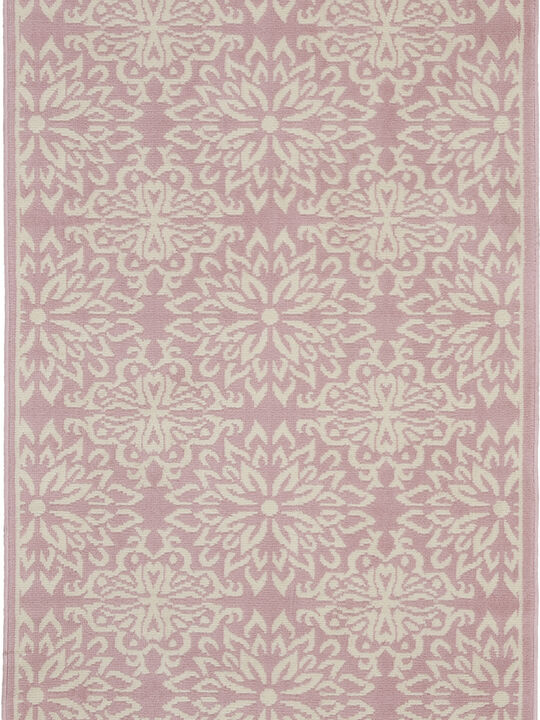 Jubilant JUB06 Ivory/Pink 3' x 5' Rug