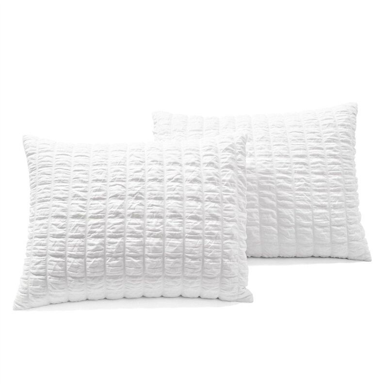 Soft Microfiber 2-Piece Comforter Set with Unique Crinkled Finish