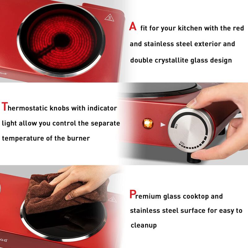 Electric Hot Plate Cooktop image number 4