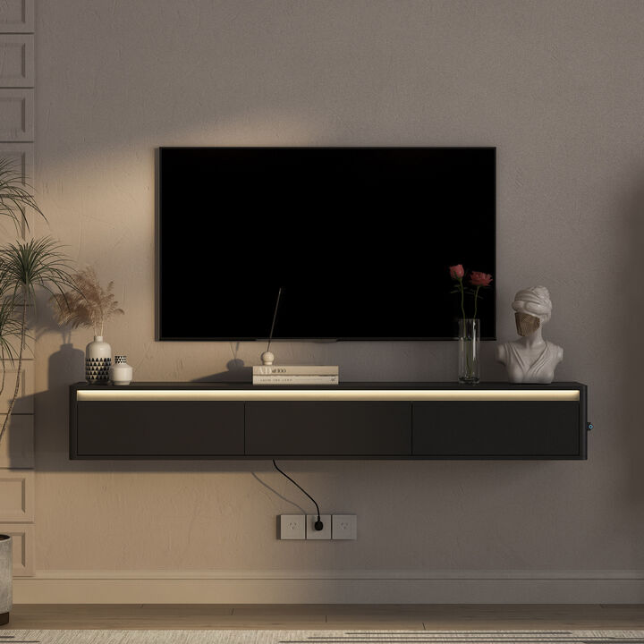 Rurux Floating TV Stand