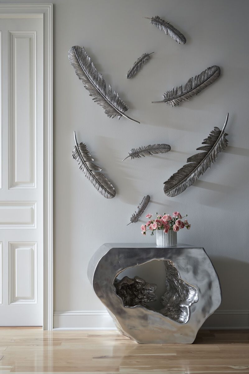 Feathers Wall Art Set of 2