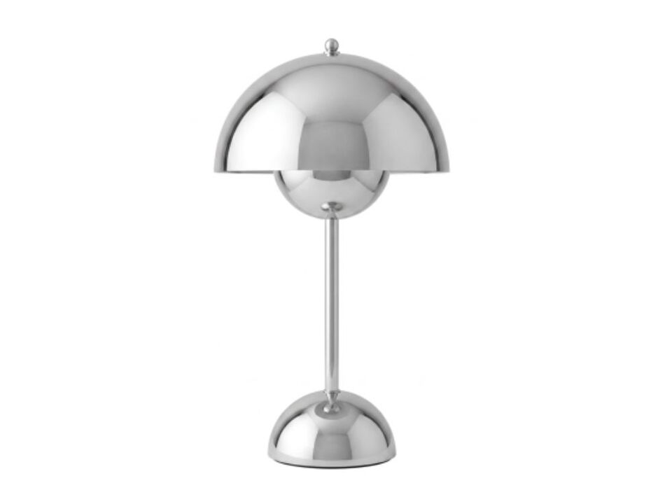 Nordic Minimalist Mushroom Lamp 12" Cordless Touch Dimmable Rechargeable Desk Lamp