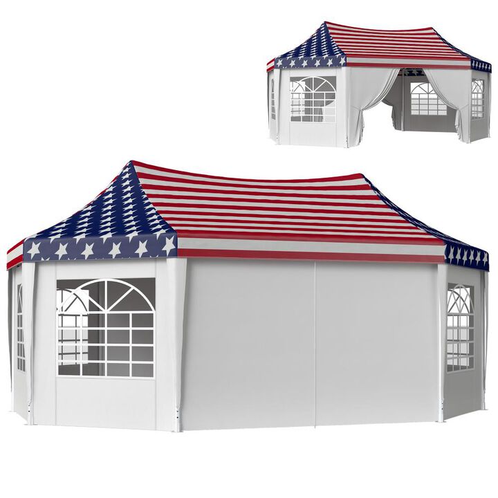 Hivvago 22.3x16.4 Event Tent with 2 Doors