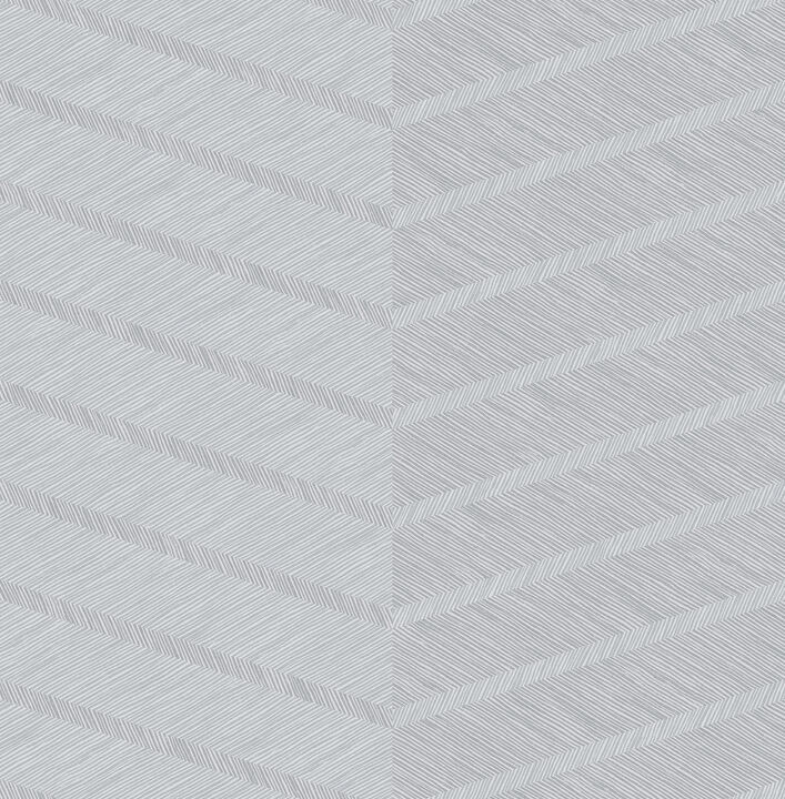 Aspen Grey Chevron Wallpaper