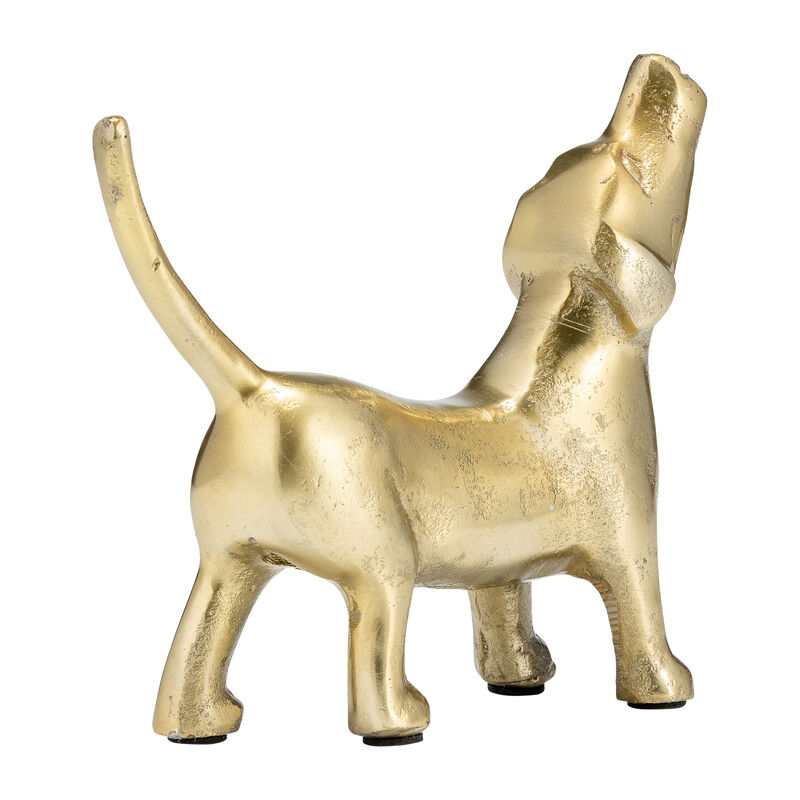 Metal Deco Howling Dog image number 2