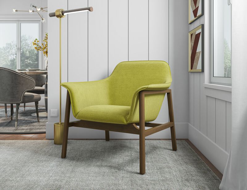 Miller Green Accent Chair