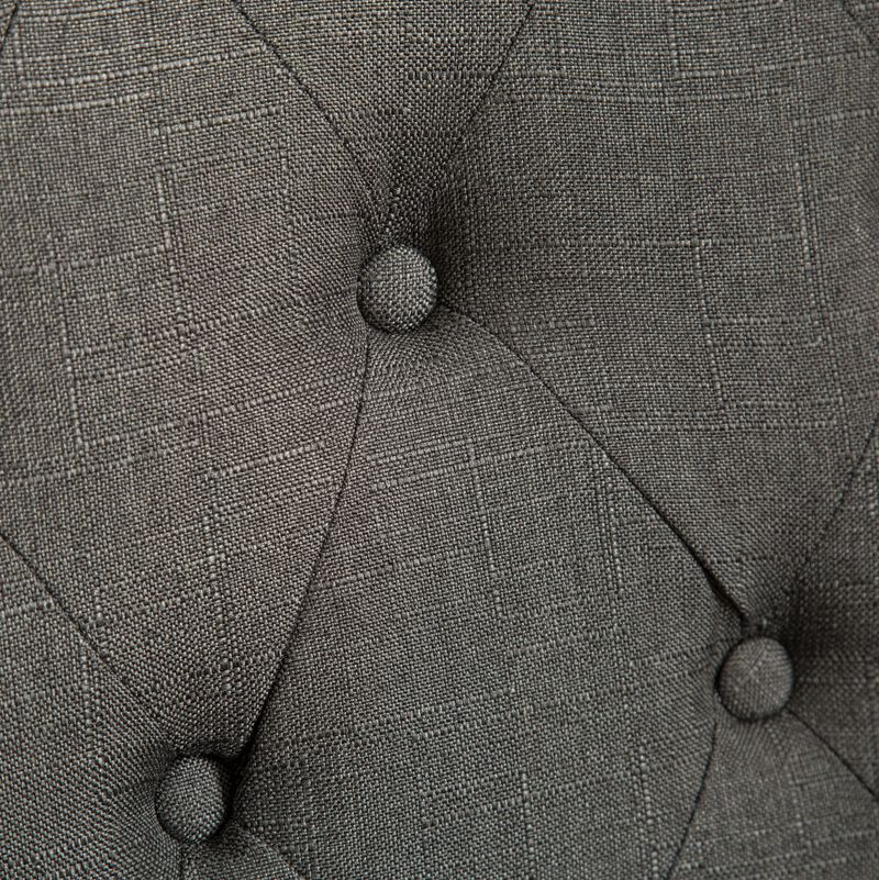 Merax Habit Solid Wood Tufted Parsons Dining Chair Set of 2 image number 4