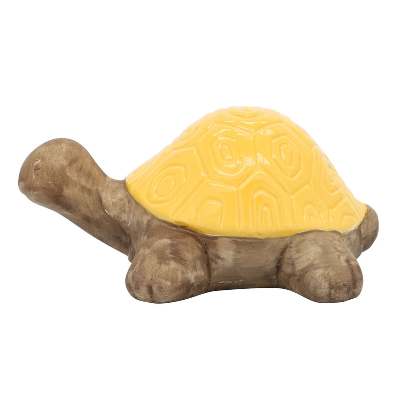 Cer, 13" Tortoise Deco, Yellow image number 1