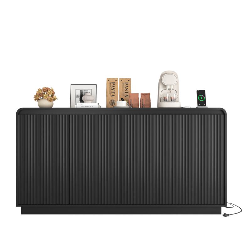 Gursap Built-In Power Outlet Sideboard image number 8