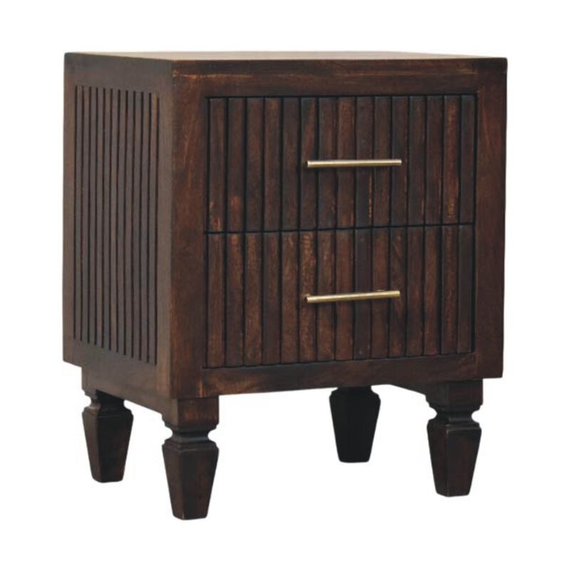 Artisan FurnitureSolid Wood Belmont 2 Drawer Nightstand