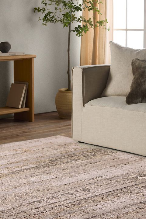 Catalyst Elysia Taupe 5' x 7'6" Rug