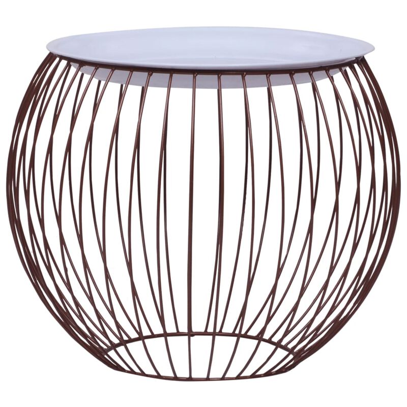 vidaXL Coffee Table Gold 51 cm image number 0