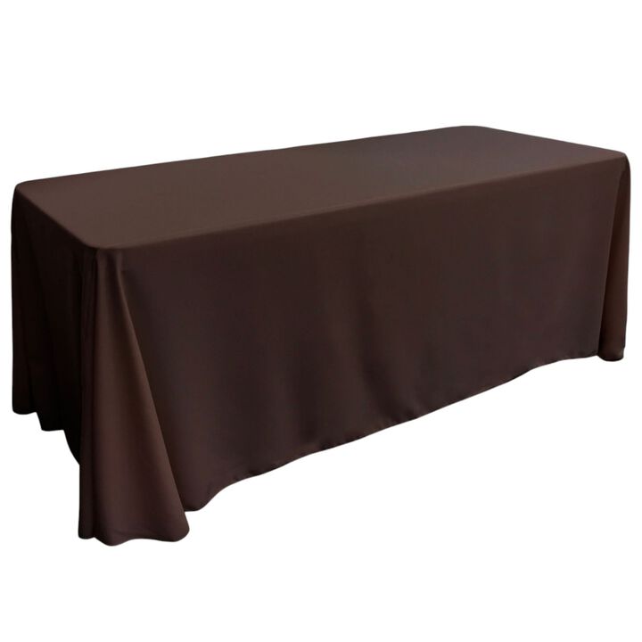 Polyester Poplin Tablecloth Rectangular Design for Dining, Weddings and Parties
