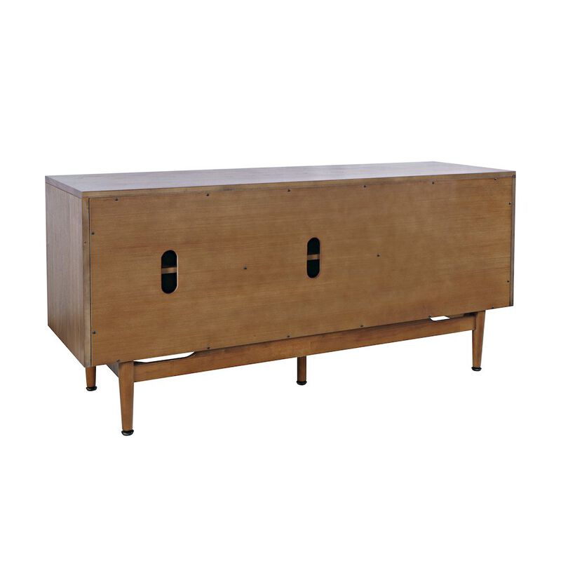 Jofran Olson 57 Mid-Century Modern Scandinavian Console TV Stand Storage Cabinet