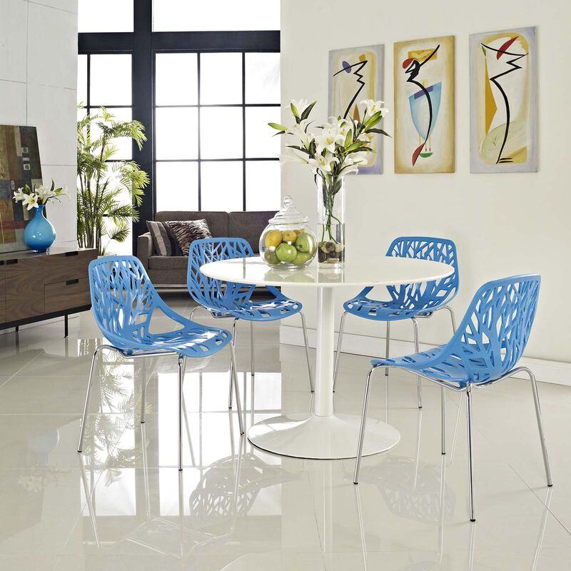 Stencil Dining Side Chair Set of 4 image number 4