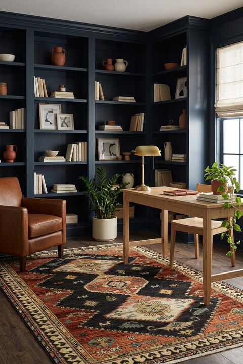 Lilihan 51K Blue 5'3" x 7'6" Rug