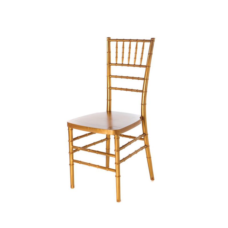 Commerical Seating Products European Gold Wood Dining Chairs