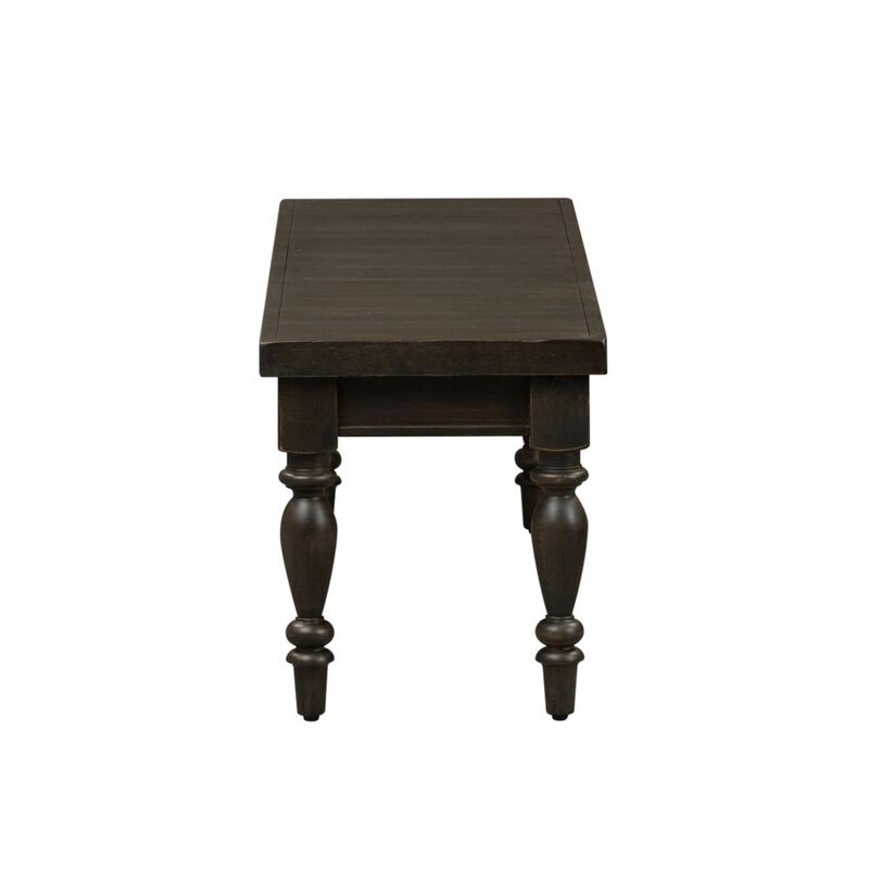 Liberty Furniture Harvest Home Backless Bench (RTA) in Chalkboard image number 3