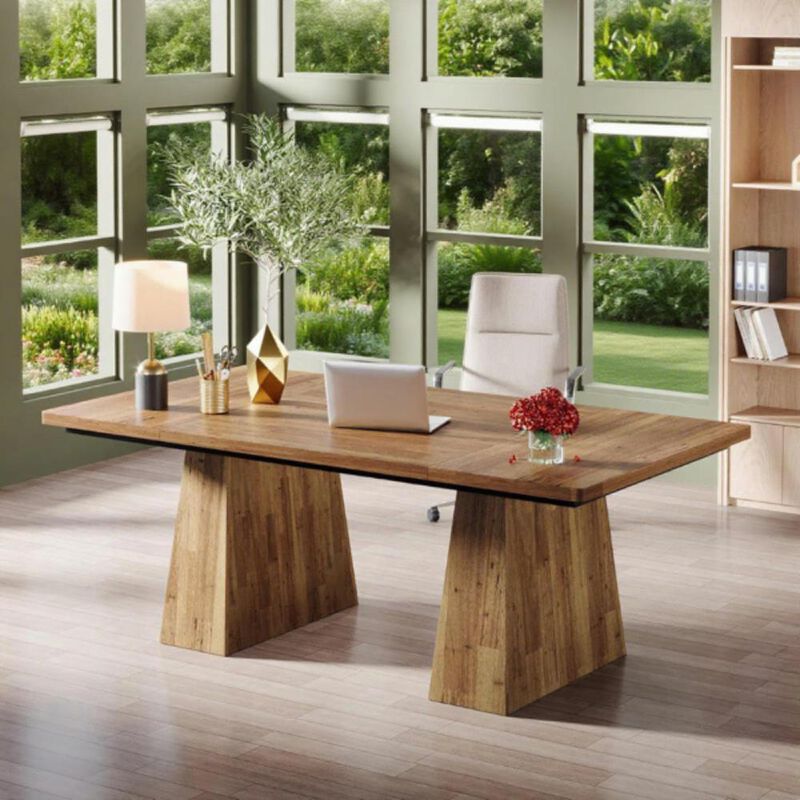 Modern Dining Table &ndash; Sleek Design, Sturdy Construction, Ideal for Family Meals
