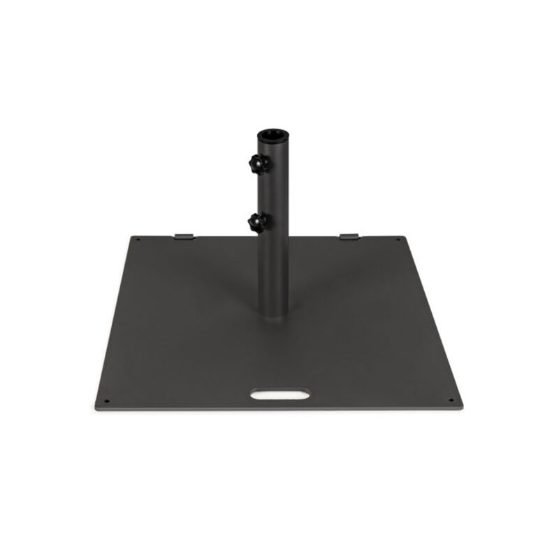 24 Inch Square Patio Umbrella Base 50 LBS Weighted image number 0
