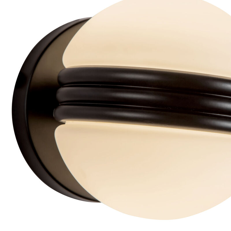 Selene 5-in Damp-Rated Dimmable LED Wall Sconce image number 5