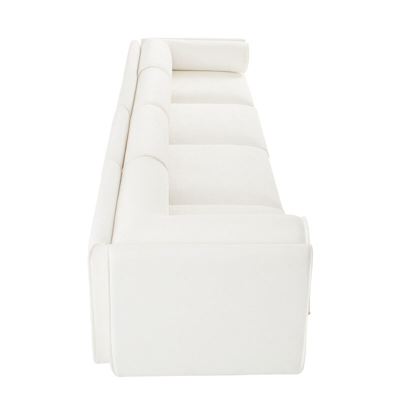 Merax 4 Seats Sofa with Storage for Living Room.