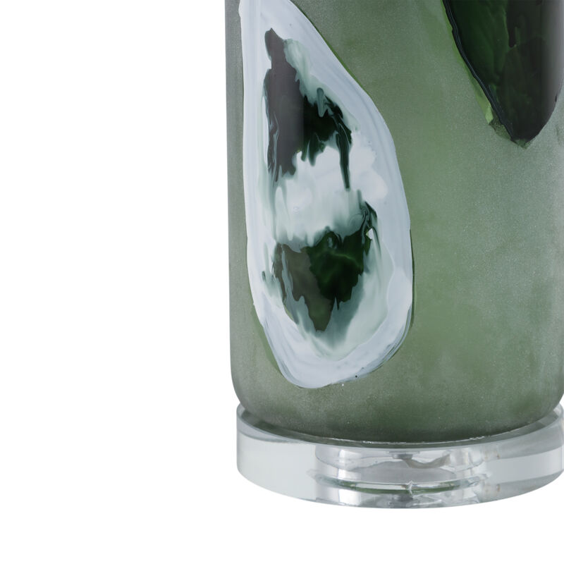 30x16" Artful Glass Table Lamp image number 4