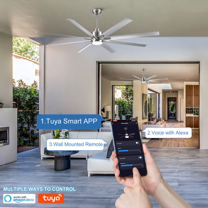 ELEMENT ACE Smart Integrated LED Ceiling Fan with Energy Efficient DC Motor and Remote Control image number 7